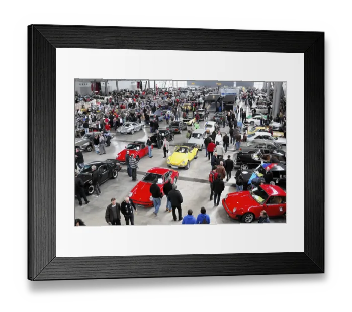 Framed Print : RETRO CLASSICS 2010, Stuttgart Messe Framed Print : RETRO CLASSICS 2010, Stuttgart Messe