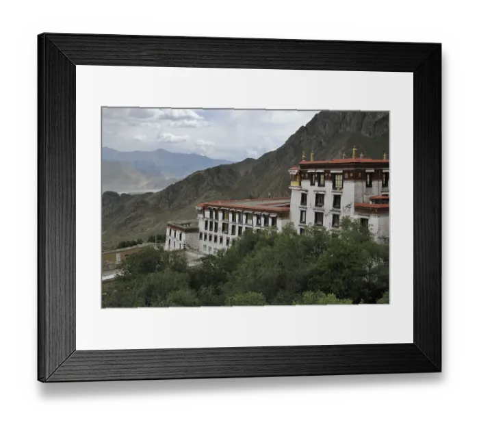 Framed Print : Drepung Monastery, Lhasa, Tibet, China, Asia
