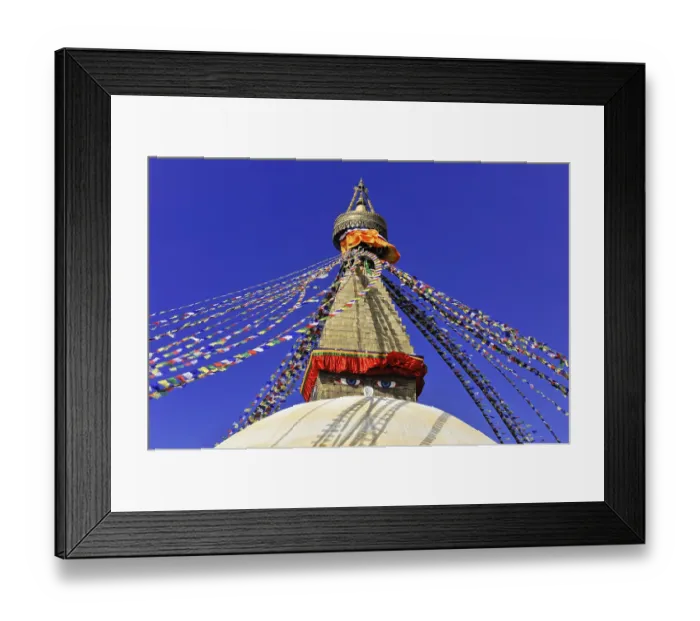 Framed Print : Bodnath or Boudhanath or Boudha Stupa Framed Print : Bodnath or Boudhanath or Boudha Stupa