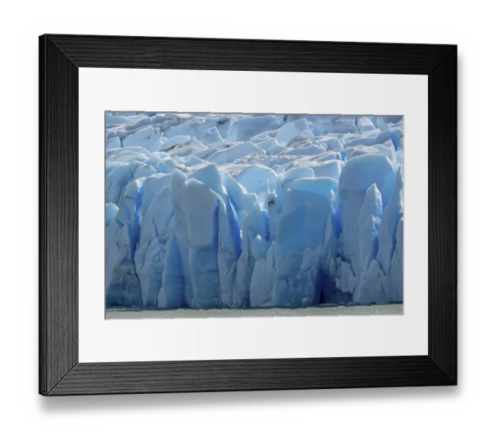 Framed Print : Glacier, Lago Grey, Torres del Paine National Park Framed Print : Glacier, Lago Grey, Torres del Paine National Park