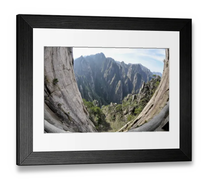 Framed Print : Huang shan, yellow mountain, china