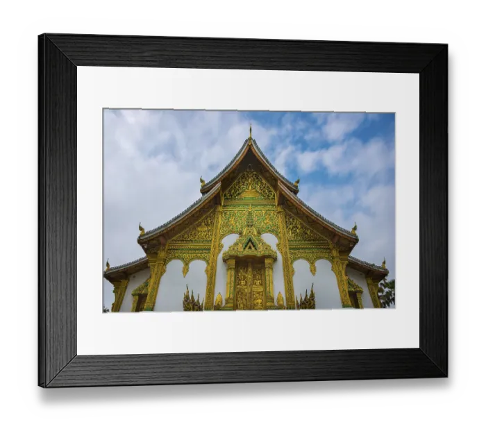 Framed Print : Buddhist temple Haw Pha Bang at the Royal Palace Framed Print : Buddhist temple Haw Pha Bang at the Royal Palace
