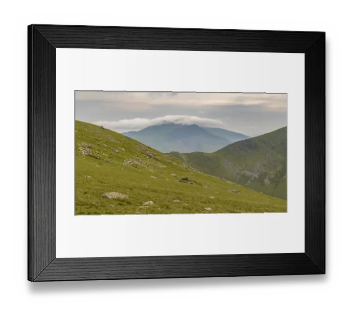 Framed Print : Landscape in Snowdonia, seen on the Llanberis Path Framed Print : Landscape in Snowdonia, seen on the Llanberis Path