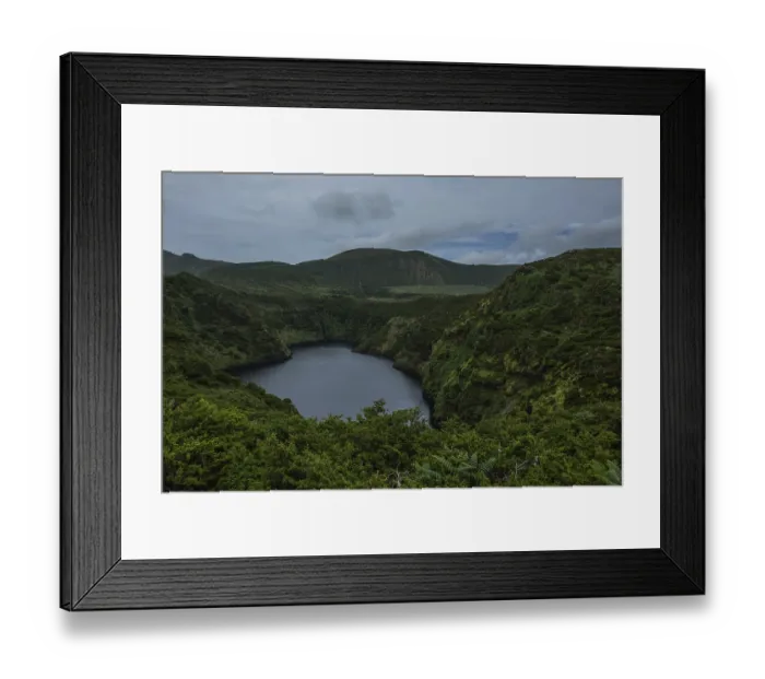 Framed Print : Caldeira, lake, azores Framed Print : Caldeira, lake, azores