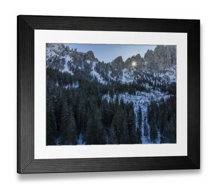 Framed Print : Sun shining through grandmother hole Framed Print : Sun shining through grandmother hole