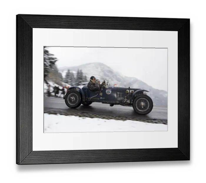 Framed Print : Lagonda Rapier, built 1935, Jochpass Memorial 2007 Framed Print : Lagonda Rapier, built 1935, Jochpass Memorial 2007
