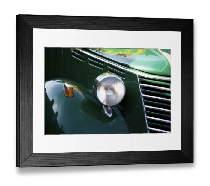 Framed Print : Vintage car, detail Framed Print : Vintage car, detail