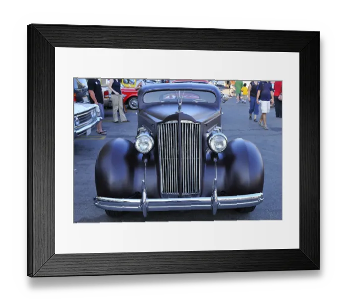Framed Print : Oldtimer meeting, Burbank, Los Angeles