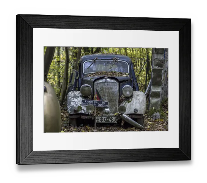 Framed Print : Vintage car, Neandertal, Erkrath, Germany, Europe Framed Print : Vintage car, Neandertal, Erkrath, Germany, Europe