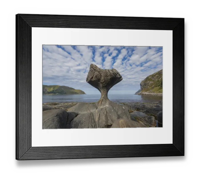 Framed Print : Kannesteinen, Maloy, Vagsoy, Sogn og Fjordane