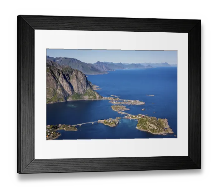 Framed Print : View from Reinebringen, Reinebriggen