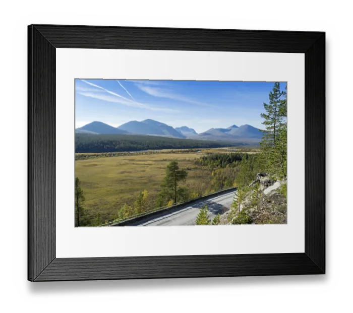 Framed Print : Rondane National Tourist Route