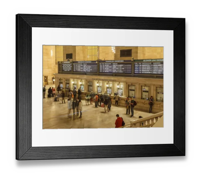 Framed Print : Ticket office, Grand Central Terminal