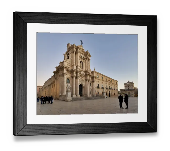 Framed Print : The Cathedral of Syracuse (Duomo di Siracusa) Framed Print : The Cathedral of Syracuse (Duomo di Siracusa)