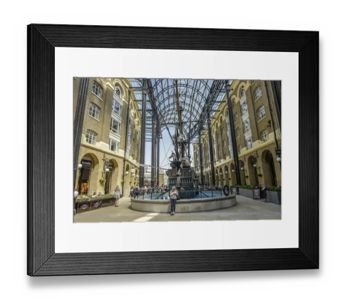 Framed Print : Hay's Galleria, Battle Bridge Framed Print : Hay's Galleria, Battle Bridge