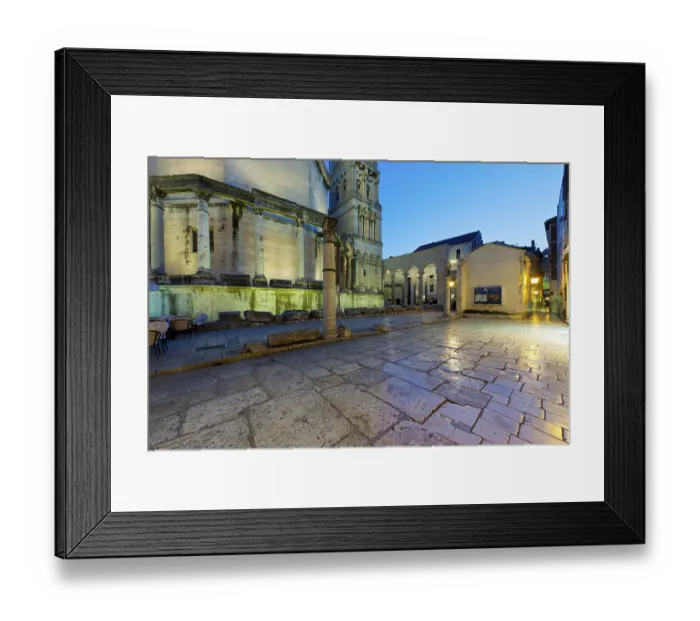 Framed Print : Diocletian's Palace, historic city of Split