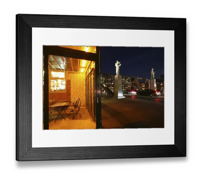 Framed Print : Kornhausbruecke (Kornhaus Bridge) Framed Print : Kornhausbruecke (Kornhaus Bridge)