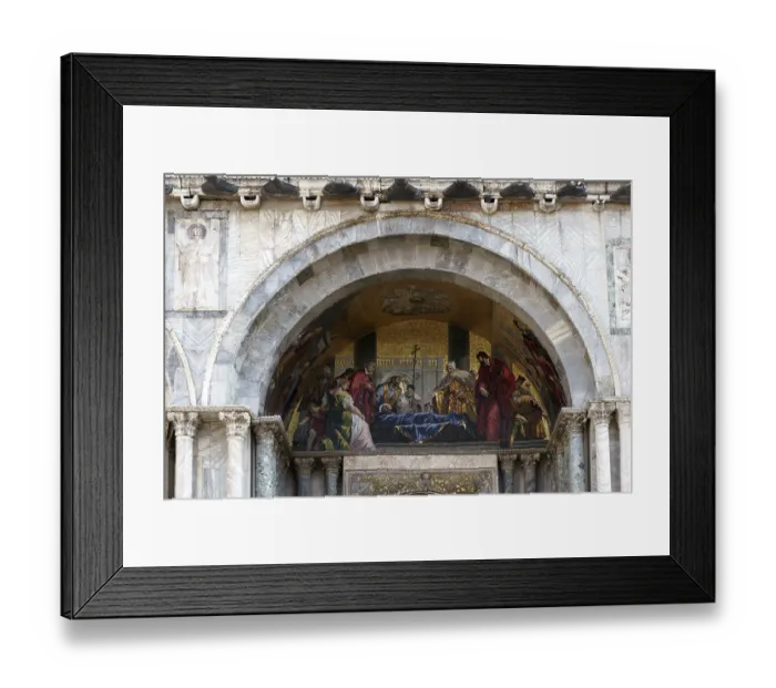 Framed Print : Partial view of Saint Marks Basilica Venice Framed Print : Partial view of Saint Marks Basilica Venice