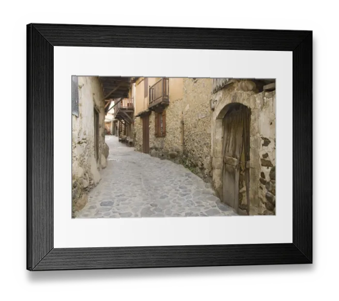 Framed Print : Troodos Mountains, village road, Cyprus, Europe Framed Print : Troodos Mountains, village road, Cyprus, Europe