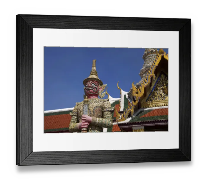 Framed Print : Wat Phra Kaeo, Temple of the Emerald Buddha