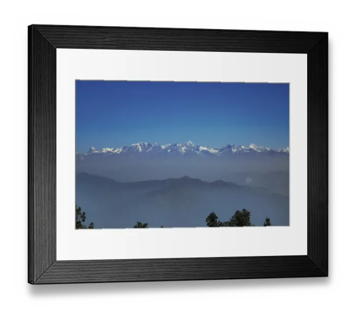 Framed Print : Snow capped Saklana range in Dhanaulti tehsil of Tehri Garhwal district in Uttarakhand Framed Print : Snow capped Saklana range in Dhanaulti tehsil of Tehri Garhwal district in Uttarakhand