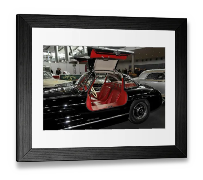 Framed Print : Vintage car, Mercedes-Benz 300 SL Framed Print : Vintage car, Mercedes-Benz 300 SL
