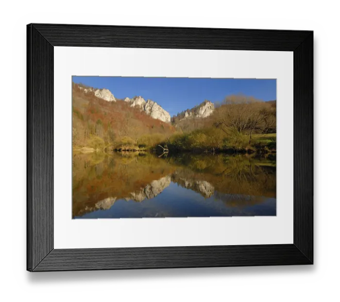 Framed Print : A scenery in the danube valley - Baden Wuerttemberg Framed Print : A scenery in the danube valley - Baden Wuerttemberg