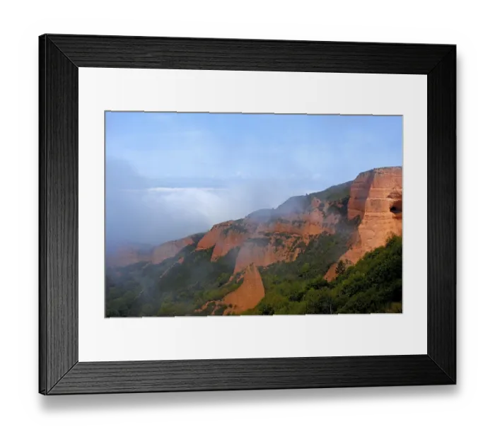 Framed Print : Las Medulas, ancient Roman gold mining site