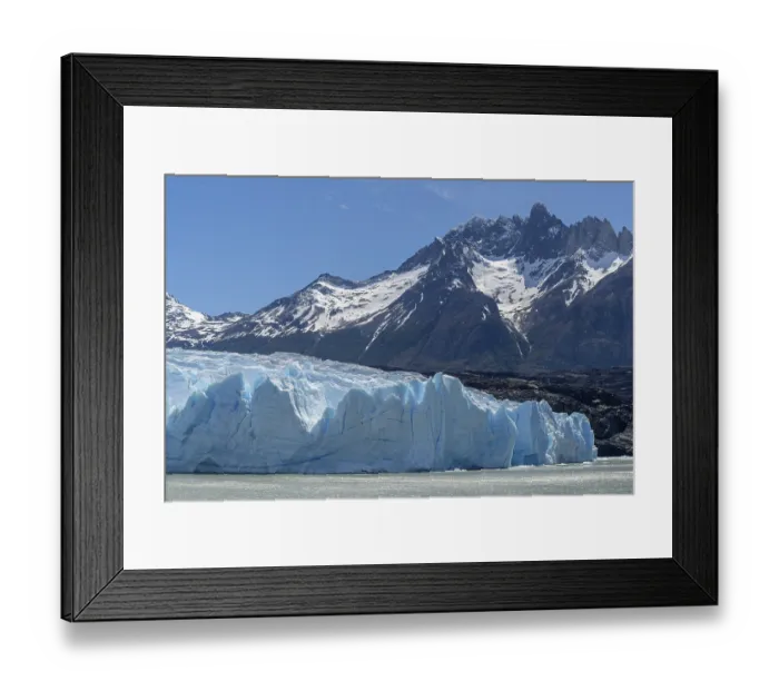 Framed Print : Glacier, Lago Grey, Andes mountain range
