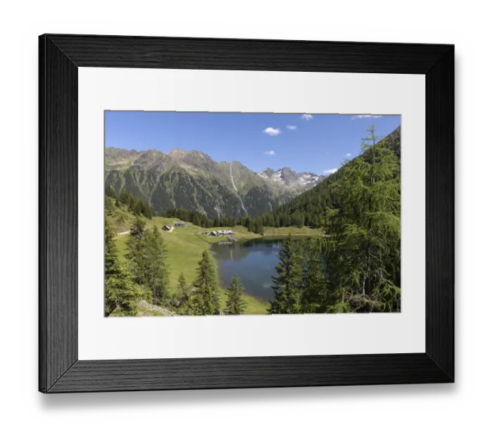Framed Print : Lake Duisizkarsee in Styria, Austria, Europe