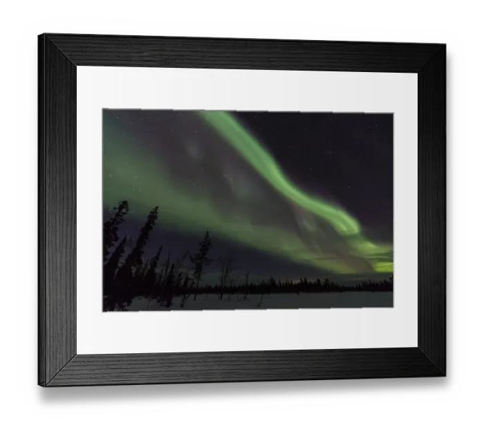 Framed Print : Northern Lights (Aurora borealis)