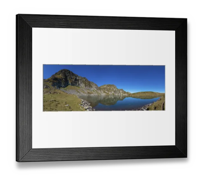 Framed Print : A panorama picture of the Kidney Lake Framed Print : A panorama picture of the Kidney Lake