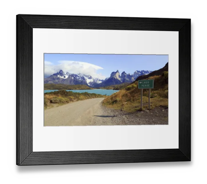 Framed Print : Torres del Paine National Park in Chile