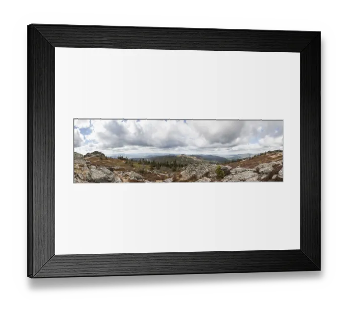 Framed Print : Autumn colours on the Grosser Arber