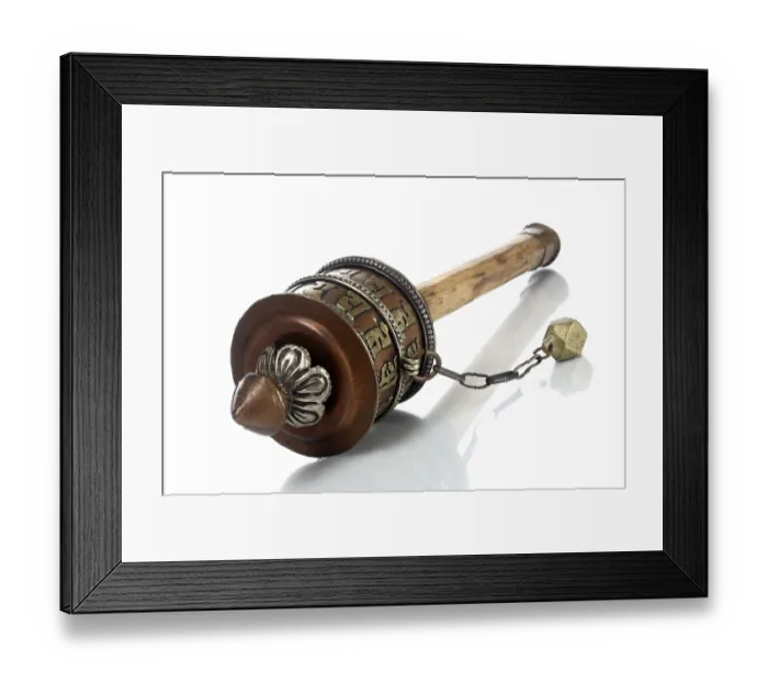 Framed Print : Prayer mill
