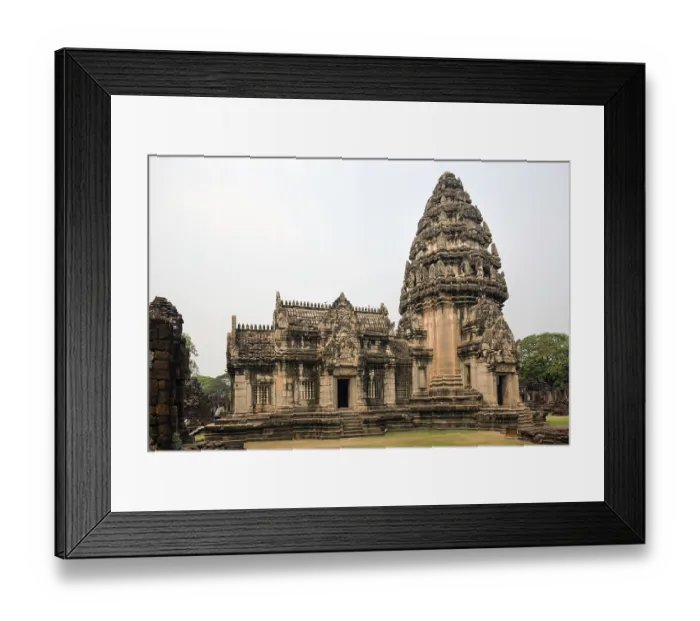 Framed Print : Main entrance, Prasat, Phimai Historical Park