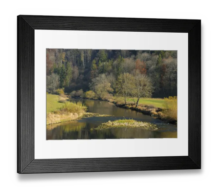 Framed Print : A scenery in the danube valley - Baden Wuerttemberg Framed Print : A scenery in the danube valley - Baden Wuerttemberg