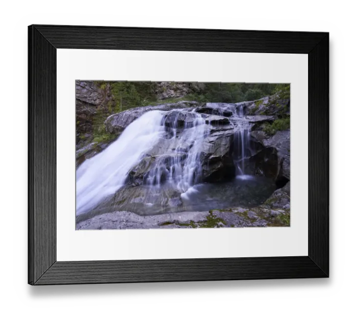 Framed Print : Maltatal, Malteiner Wasserspiele