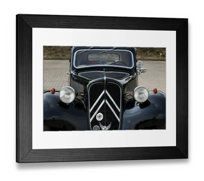 Framed Print : Vintage Citroen