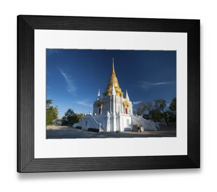 Framed Print : Pagoda or chedi, temple compex in Mae Sai Framed Print : Pagoda or chedi, temple compex in Mae Sai