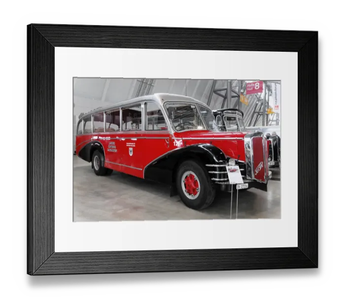 Framed Print : FBW Ramseier + Jenzer, model AN 40