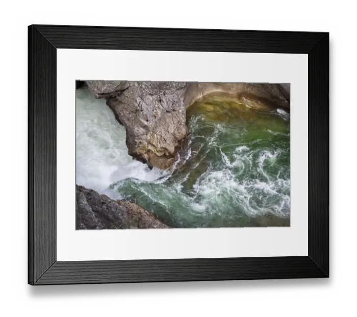 Framed Print : Gorge, Laerdalselva River, Laerdal valley
