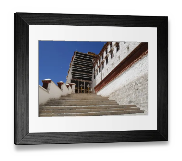 Framed Print : Potala Palace, winter palace of the Dalai Lama