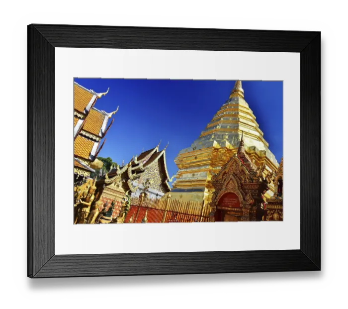 Framed Print : Wat Phra That Doi Suthep, a Buddhist temple in Chiang Mai Province Framed Print : Wat Phra That Doi Suthep, a Buddhist temple in Chiang Mai Province