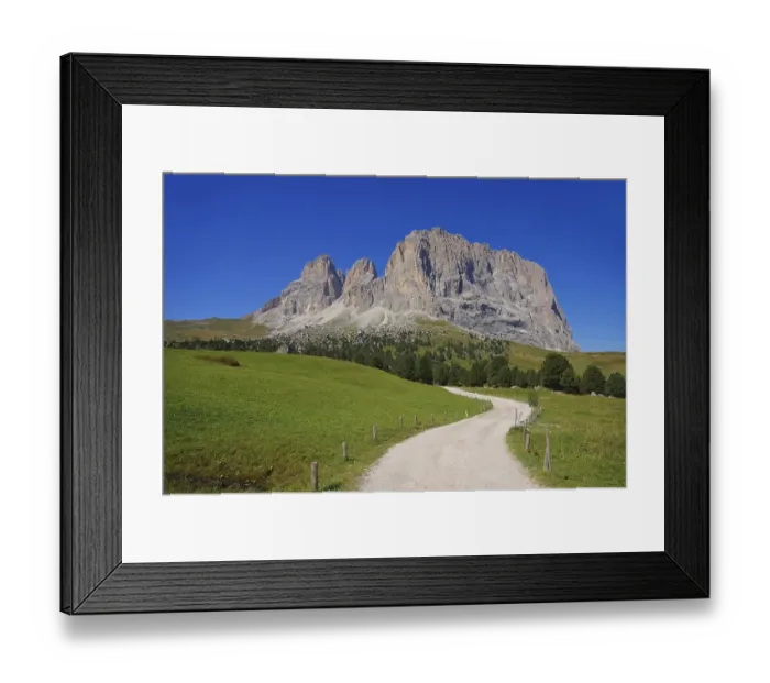 Framed Print : Sassolungo in the Italian Dolomites Framed Print : Sassolungo in the Italian Dolomites