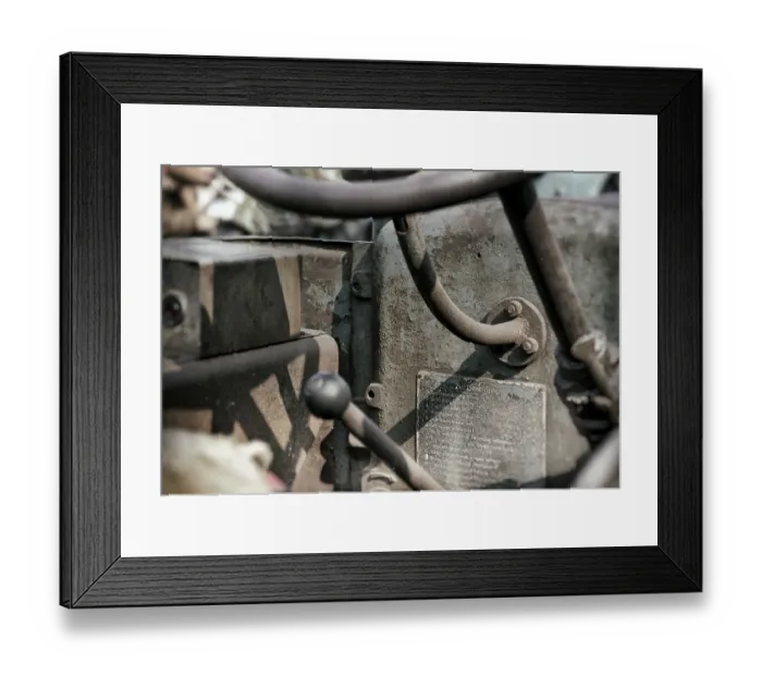 Framed Print : Vintage tractor retro Framed Print : Vintage tractor retro