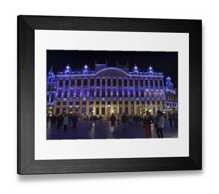 Framed Print : Grote Markt, Grand Place market square