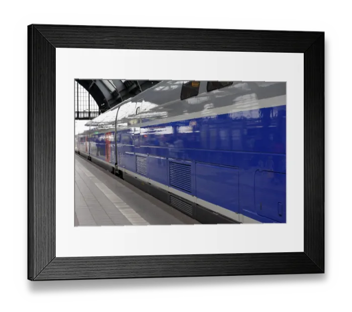 Framed Print : TGV at Marseille-Saint-Charles station Framed Print : TGV at Marseille-Saint-Charles station