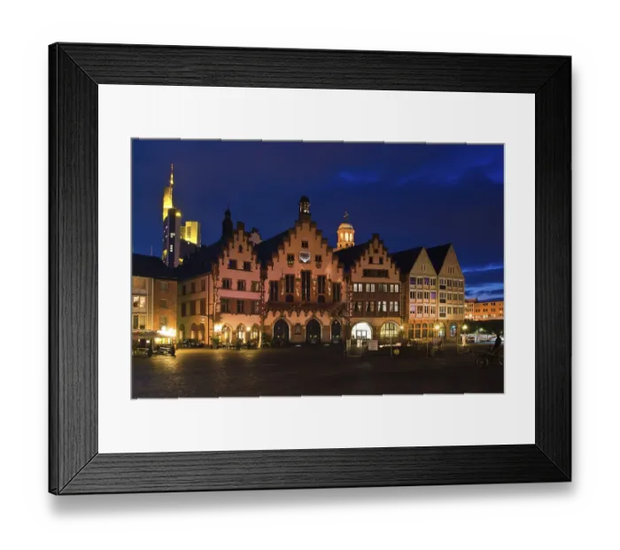 Framed Print : Roemer, Town hall, Frankfurt, Hesse Framed Print : Roemer, Town hall, Frankfurt, Hesse