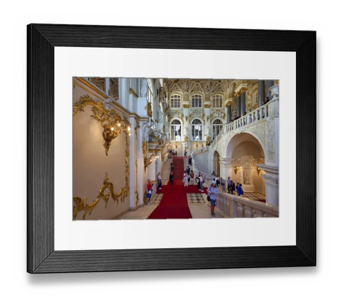 Framed Print : St. Petersburg Russia. The Winter Palace Hermitage Museum
